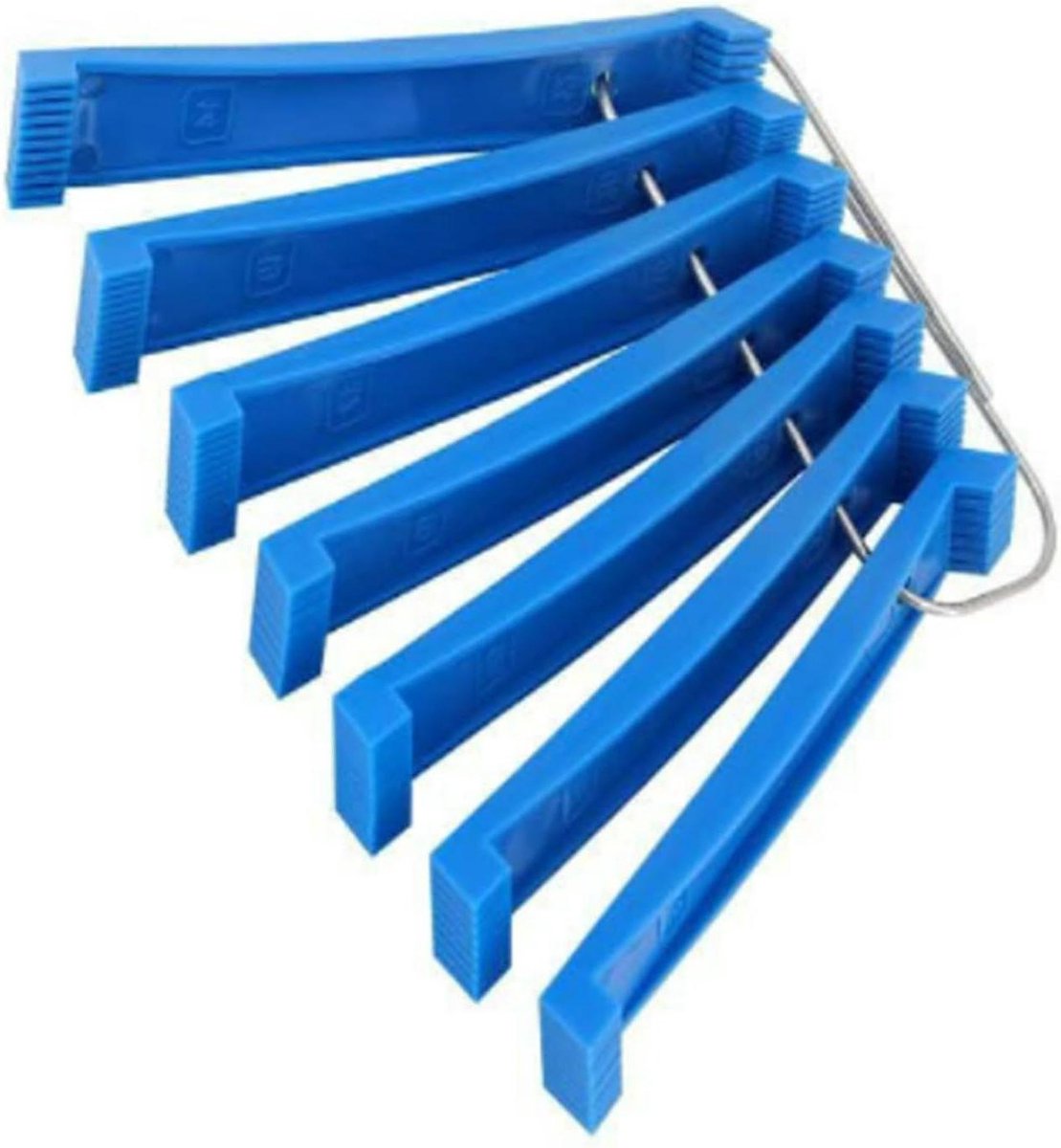 Radiator kammen - Reinigingsborstels set - Apparaten onderhoud - Ergonomische greep - 7 st