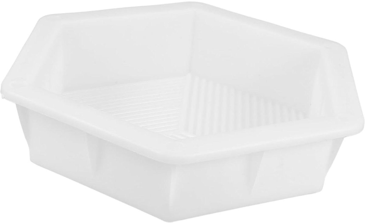 Betonnen Mallen - Bestratingsvorm - Tuinpaden Maken - Hexagon Vorm - 245 cm - Wit