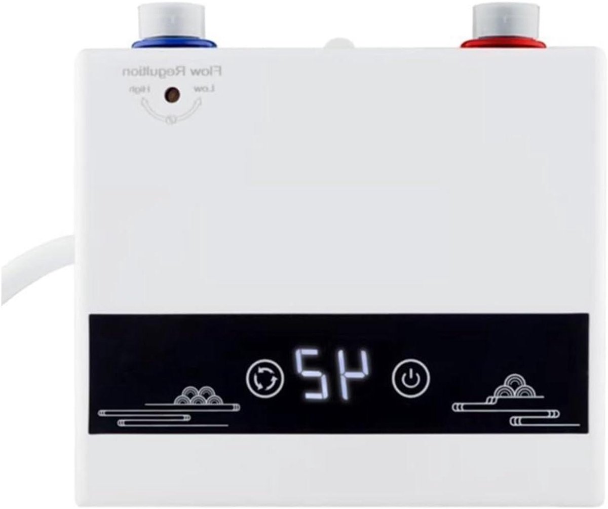 Doorstroomverwarmer Elektrisch - Directe Boiler - Direct Warm Water - Digitaal Temperatuurdisplay - 167 cm - Zonder Douche