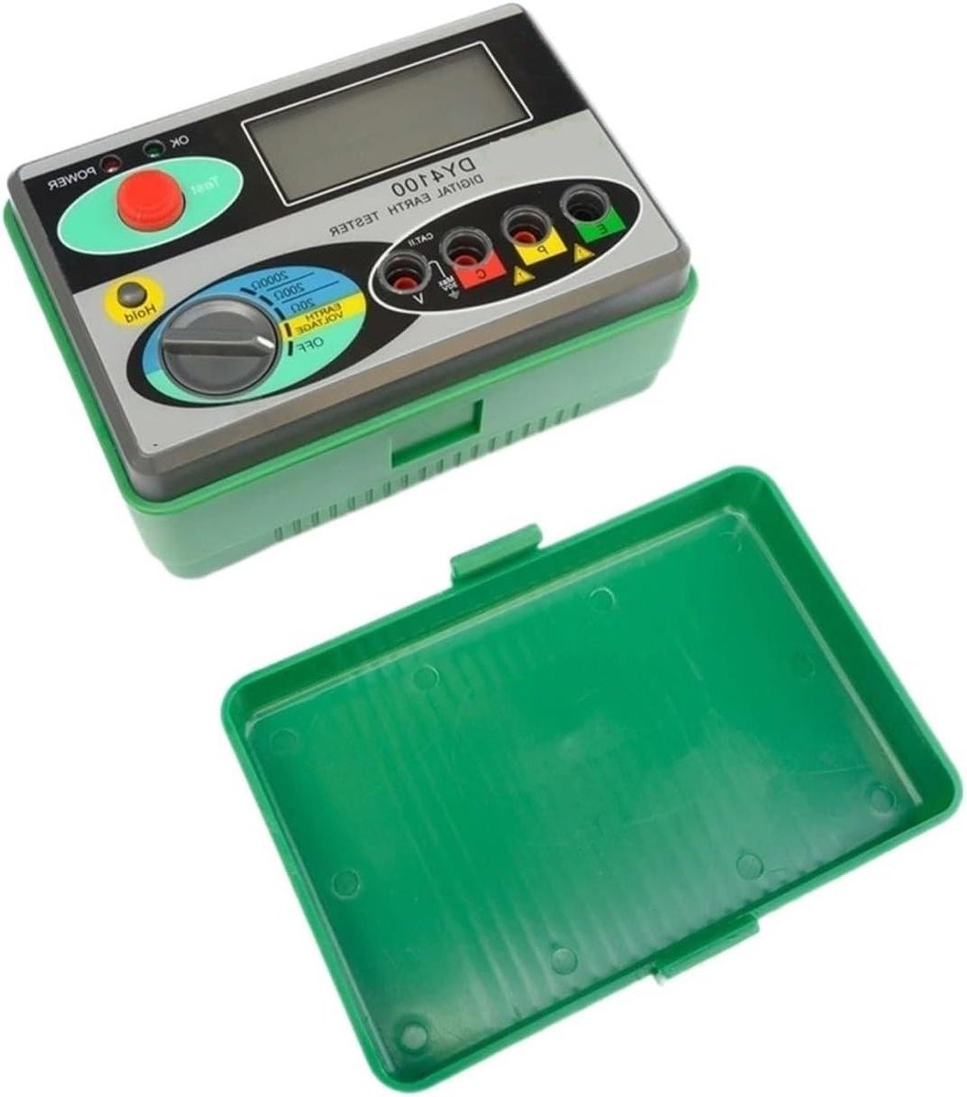 Aardingsweerstandsmeter - Megohmmeter Weerstandstester - Elektrische Inspecties - Hoge Nauwkeurigheid - 0-2000 Ohm - One Color