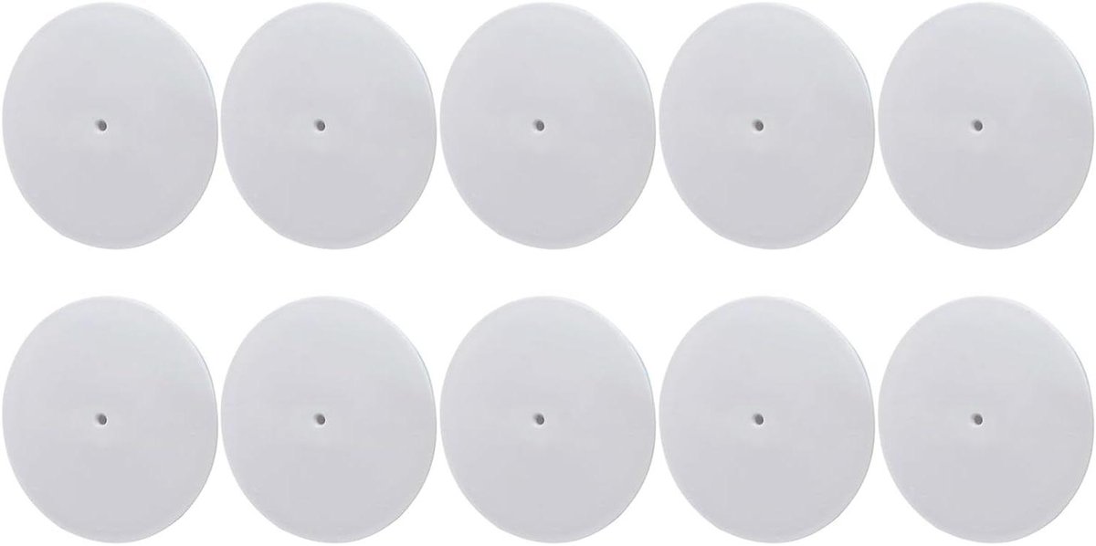 Polijstschijven Set - Schuurpads - Oppervlakken Bewerken - Uniforme Resultaten - 10 Stuks 150mm - Grijs