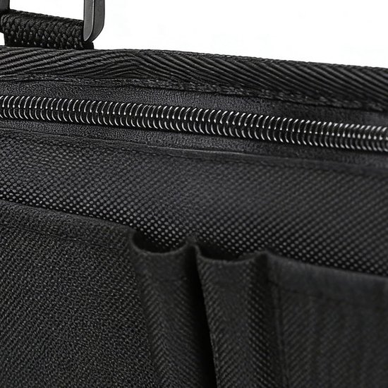 Rolstoel Organizer - Reis Tas - Spullen Meenemen - Morsbestendig Ontwerp - 355 x 19 cm - Zwart — afbeelding 3