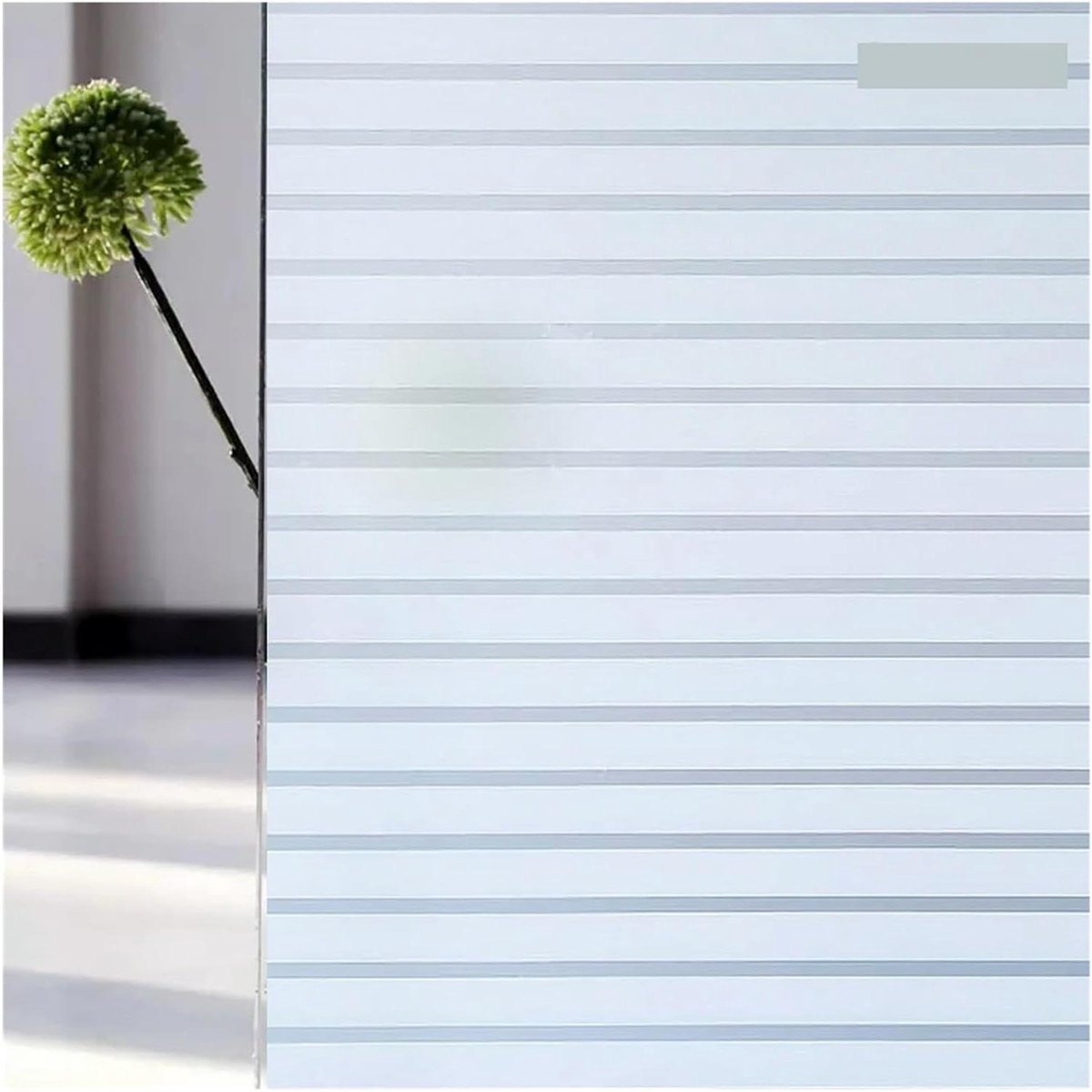 Raamfolie Privacy - Zelfklevend Glasfolie - Creëer Sfeer - Verwijderbaar Zonder Resten - 3