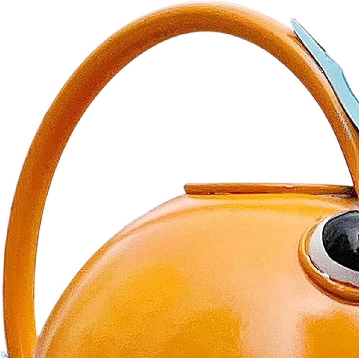 Gieter Vogelvorm - Waterkan Planten - Planten Water Geven - Roestbestendig Metaal - 28D x 17B x 28H cm - Oranje