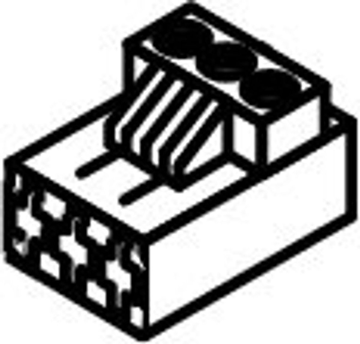 BOSCH Aansluitklem 2-pol FR/FS blauw, 87144044050