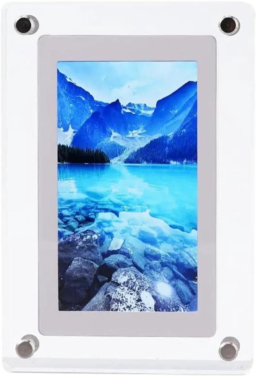Digitale Fotolijst - IPS Scherm - Foto's Tonen - Ingebouwde Speaker - 5 Inch - Zwart
