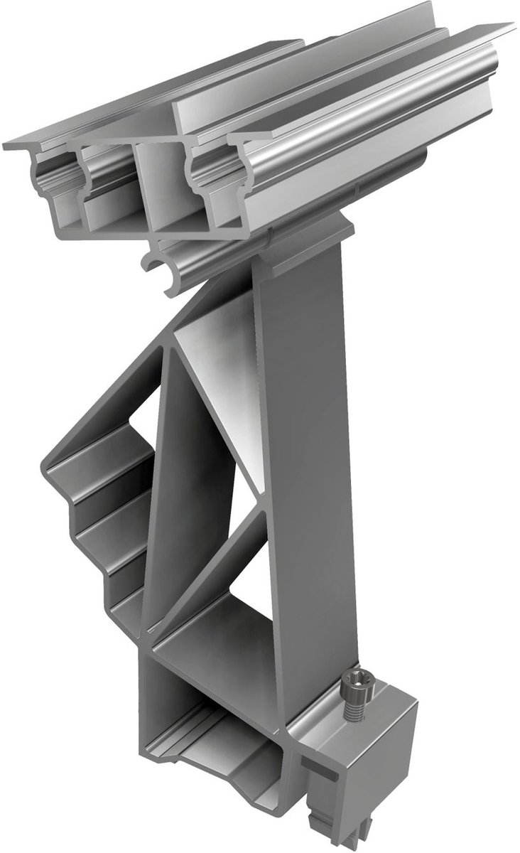 SL Rack FLA houder boven 10° Gen 2 houder plat dak voor Zuid- en Oost-West-systeem, 2111310