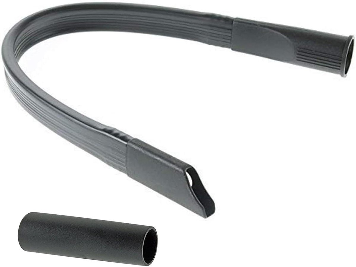 SPARES2GO Extra lange flexibele spleet, compatibel met Numatic Henry Hetty James Harry stofzuiger (32 mm) + gereedschapsadapter