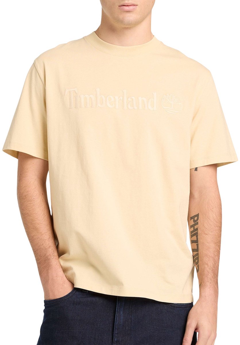Timberland Hampton Shirt Heren Creme