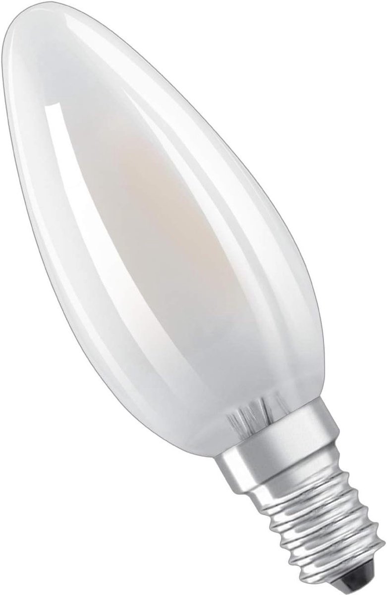 LED Kaarslamp - Energiezuinige Lamp - Huis Verlichten - Direct Licht - 4W - Geosmeerd