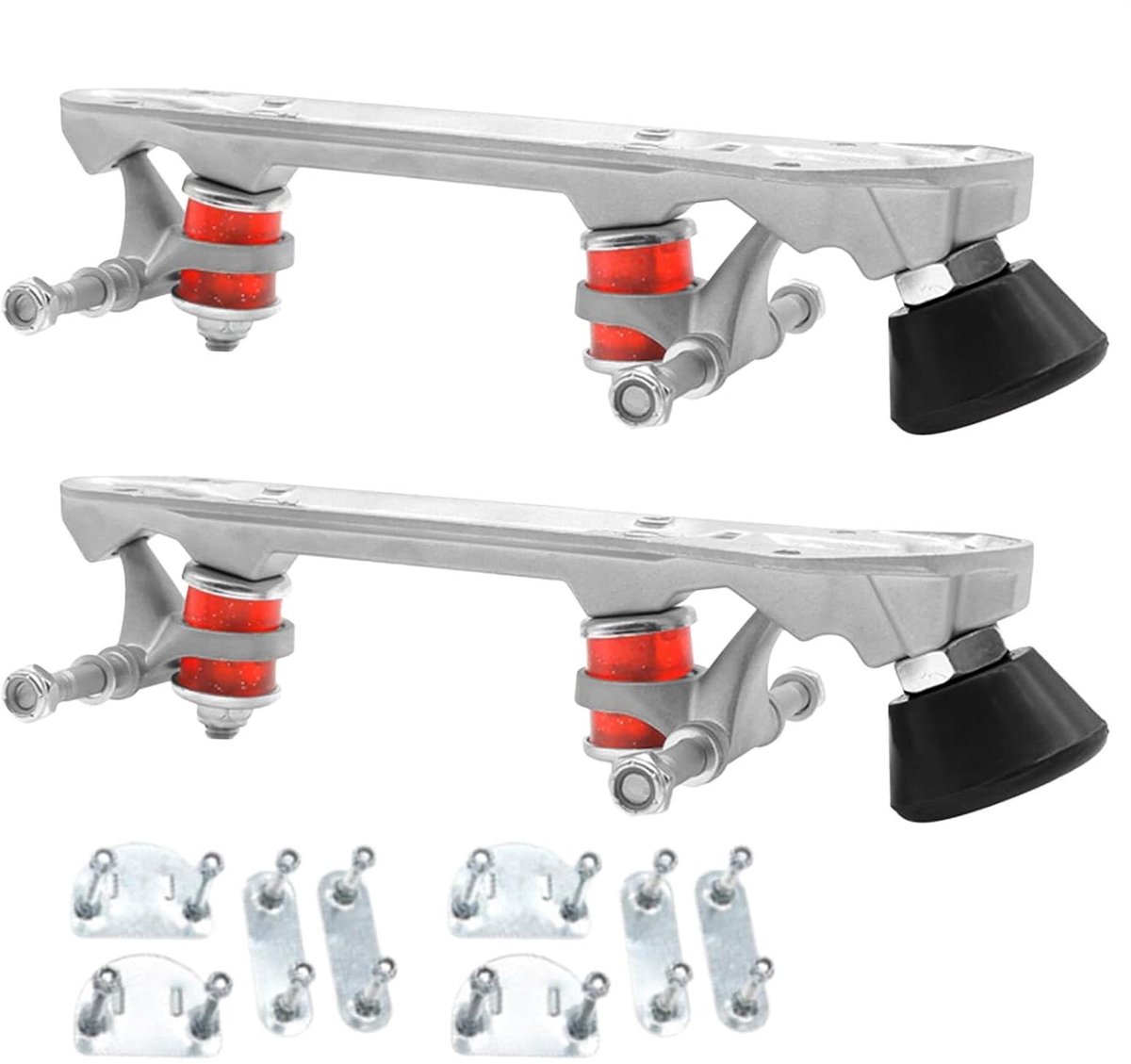 Rolschaats Basis Quad Skate Chassis Outdoor Skaten Sterke Aluminium Legering 30 x 19 x 6.5 cm