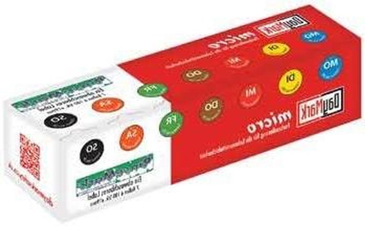 HACCP Etiketten - Dispenser Labels - Keuken Organisatie - Eenvoudig Verwijderbaar - 100 Stuks - Niet Gespecificeerd