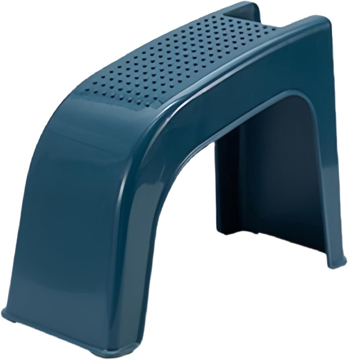 Pedicure Voetbank - Voetensteun Massage - Voetverzorging Thuis - Antislip Basis - 37.5x28x16.5 cm - Blauw
