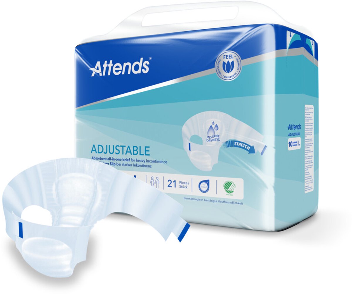 Attends Adjustable 10 L - 4 x 21 stuks - Voordeelverpakking