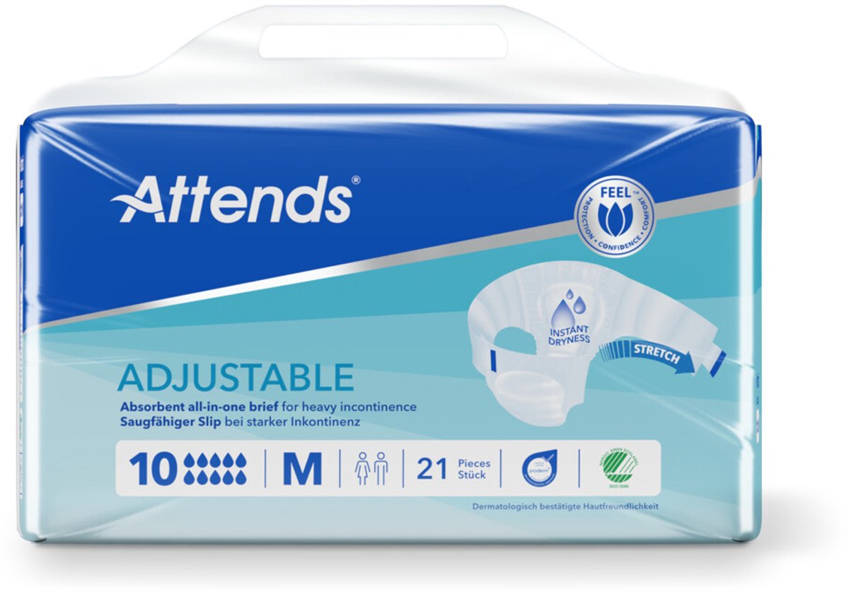 4x Attends Adjustables 10 M (21 stuks)