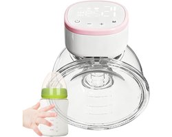 Draagbare Borstkolf - Elektrische Melkpomp - Moederschap Ondersteuning - Fluisterstille Werking - 300 g - Wit
