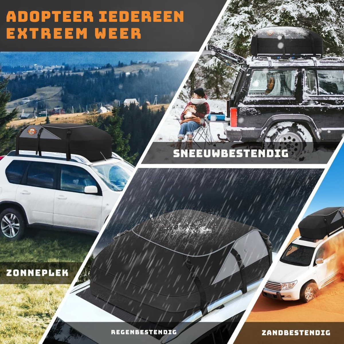 MKSS® Dakkoffer – Dak Bagagebox – Daktas – foto 5