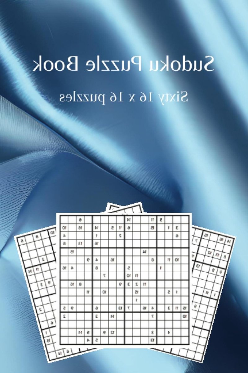 Sudoku Puzzelboek - Hersentraining Puzzels - Logisch Denken Trainen - 60 Grote Puzzels - 16x16 Grids - Niet gespecificeerd