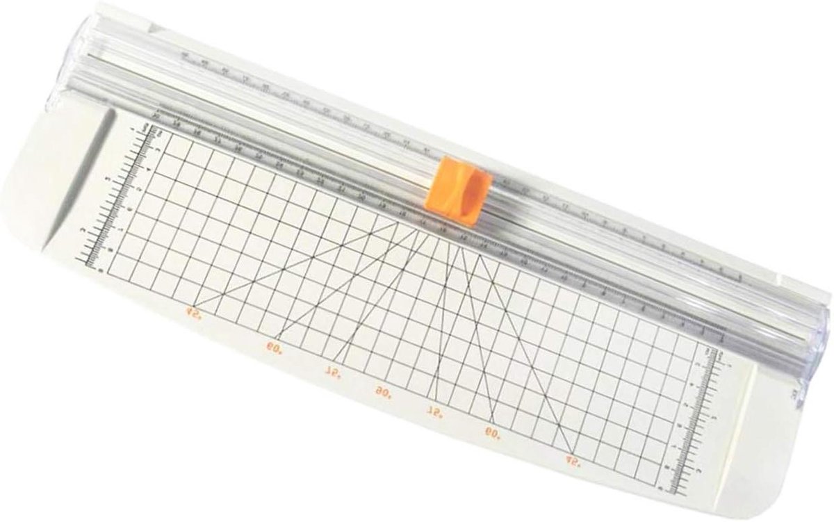 Papier Snijder - Papier Snijmachine - Papier Snijden - Verborgen Snijkop - A4 Formaat - Wit