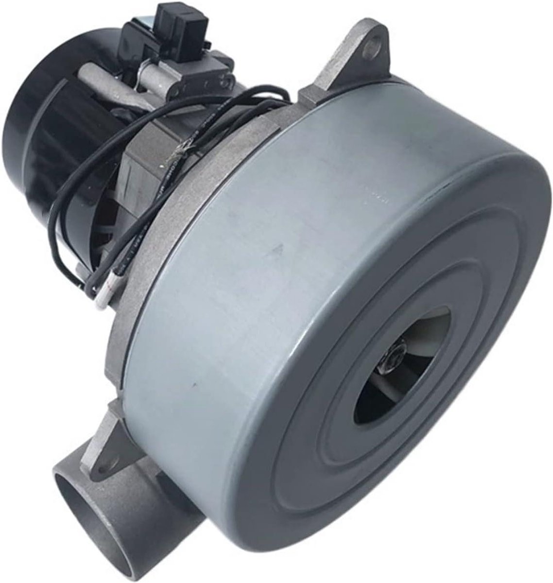 Stofzuiger Motor - Universele Onderdelen - Apparaten Repareren - Duurzame Metaalconstructie - 24 Volt - Platte Bodem