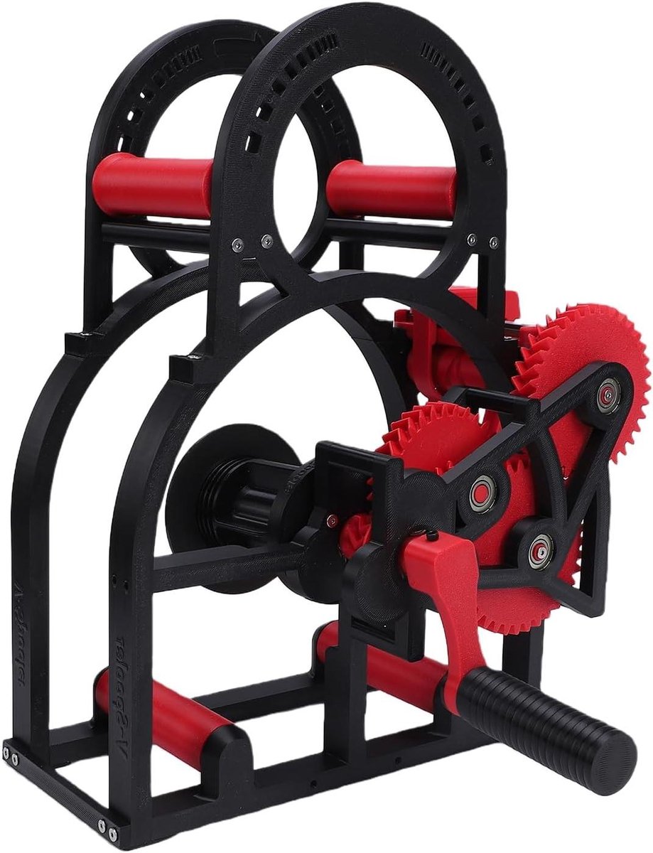 Filament Respooler - Spoel Rewinder - 3D Printen - Handslinger Ontwerp - 1KG Spoelen - Zwart