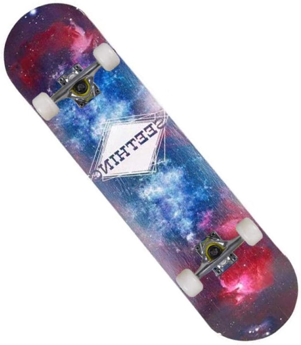 Skateboard Trick board Buiten spelen Dubbele kick deck 80×20 cm Fuchsia
