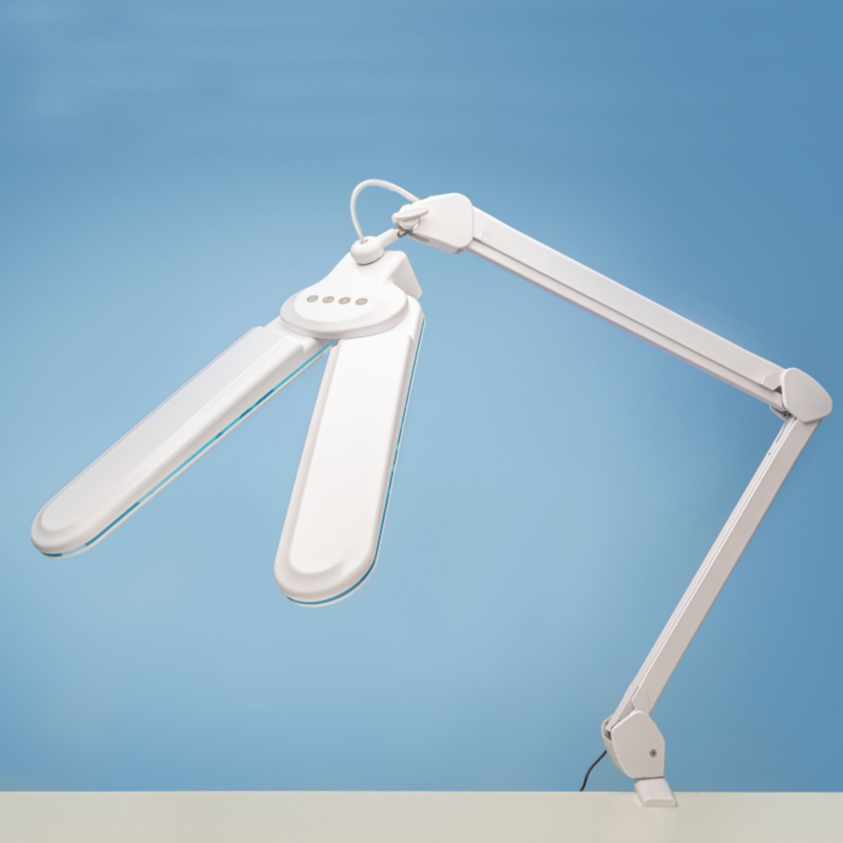 Model Craft Loeplamp - LC8020LED LightCraft - Dubbelkoppige Multifunctionele Werklamp voor Hobby en Modelbouw Hobby verlichting