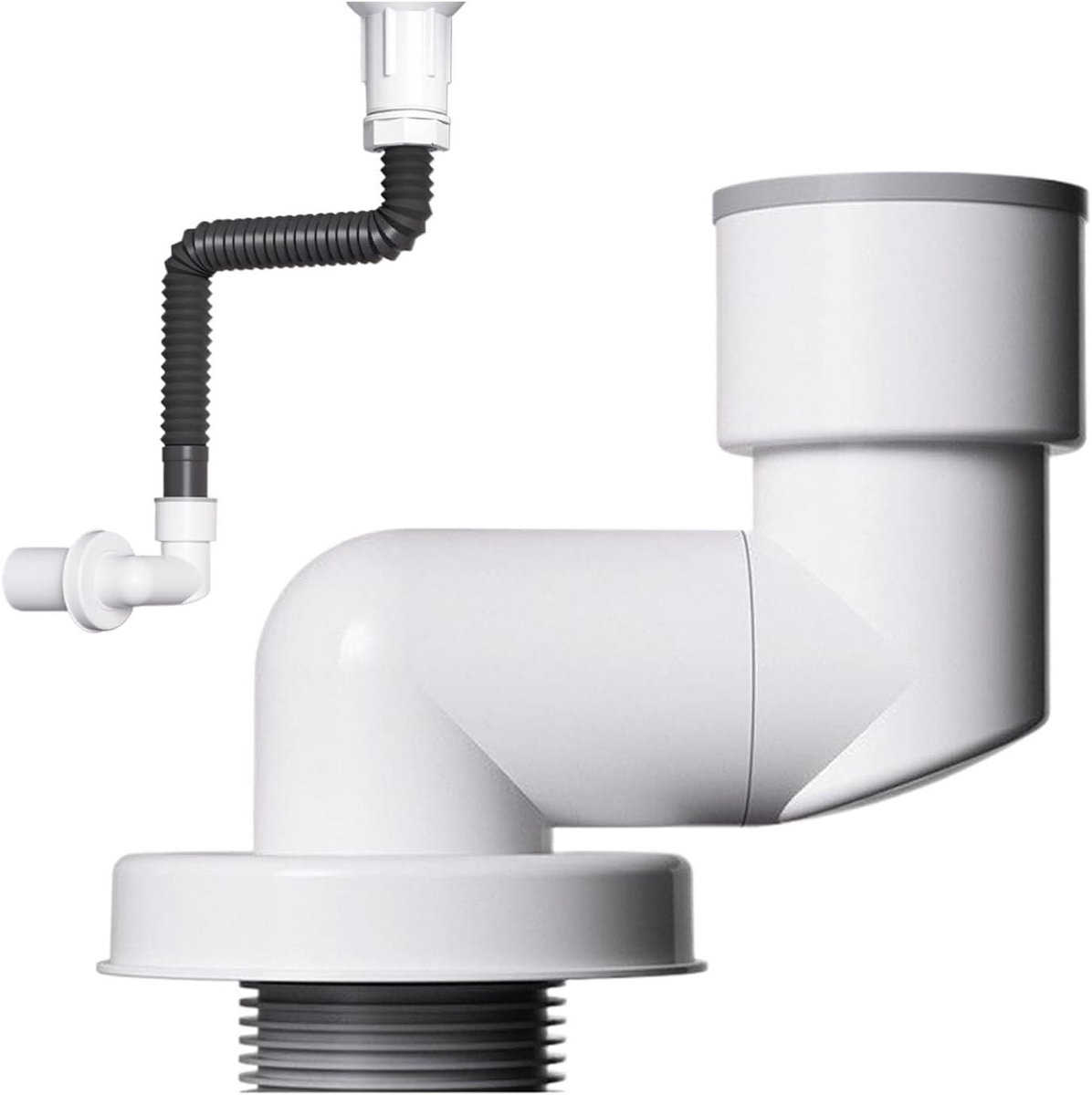 Afvoer Geurbescherming - Stop Geur - Frisse Ruimte Creëren - Automatische Barrière - 30-40mm Pijp - Wit