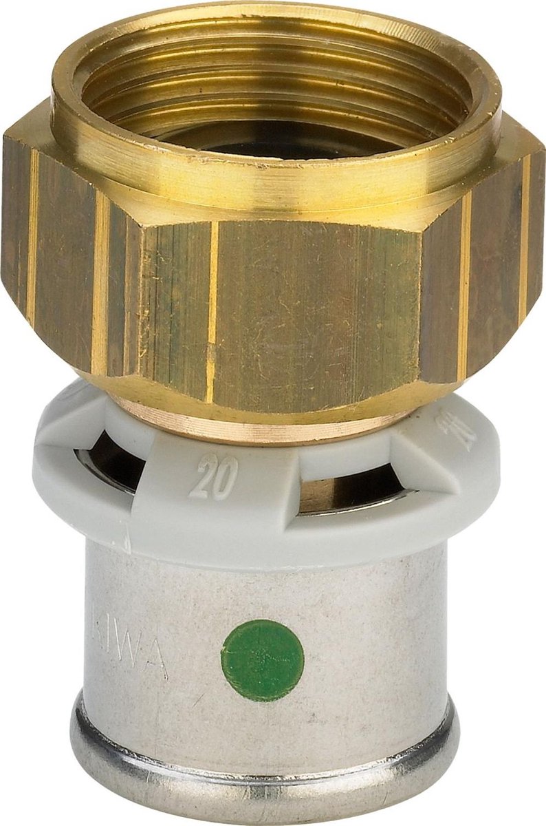 Viega Sanfix Fosta Sanfix P-aansluitkoppeling, d 20mm, G 1/2 roodkoper model 2163, 446468