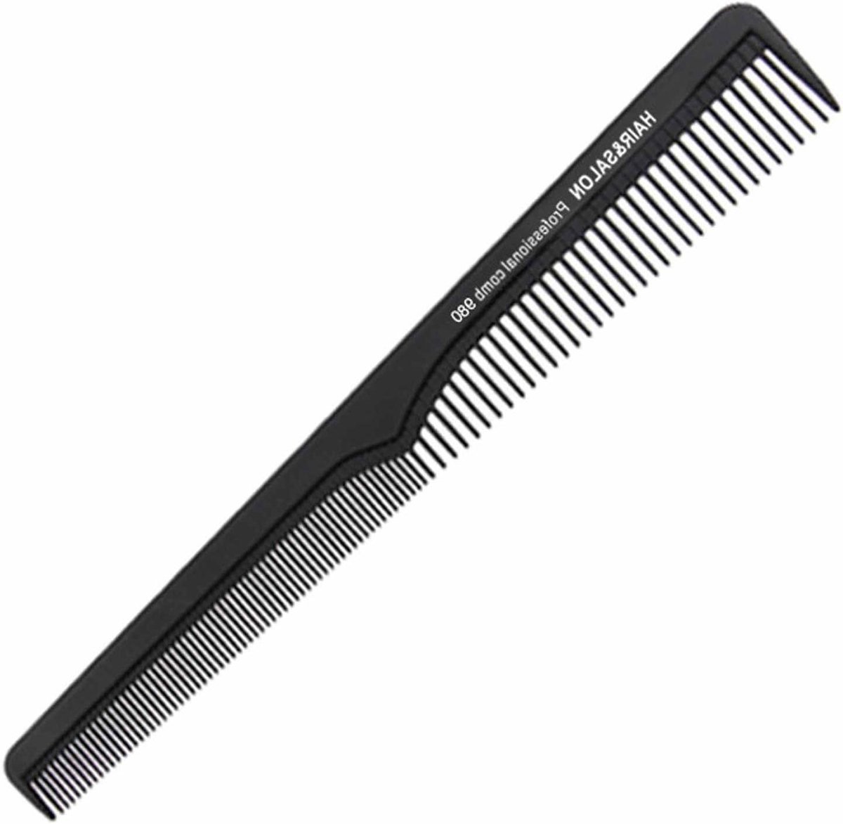 Haarkam Koolstof - Stylingkam Heren - Haar Styling - Onbreekbaar Antistatisch - 18 cm - Zwart