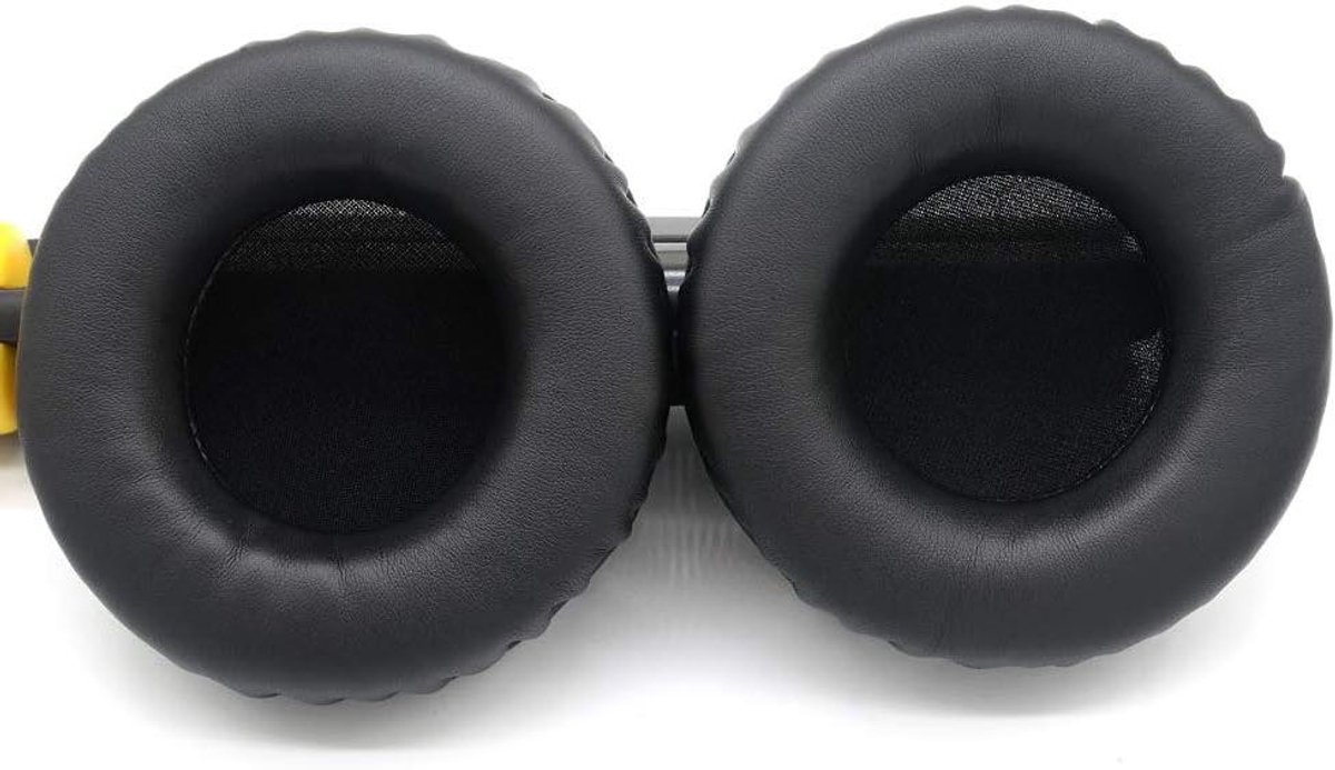 Oorkussens Vervanging - Koptelefoon Kussens - Audio Verbetering - Velours Schuim - 1 Paar - Geel