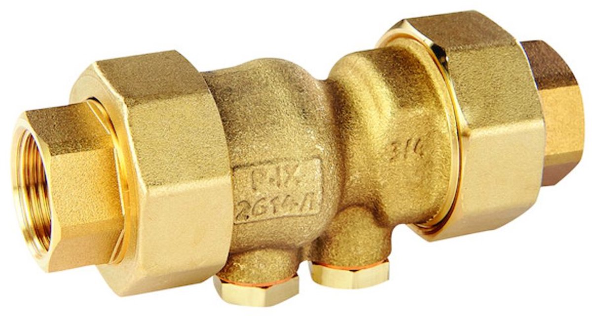 Resideo Terugstroombeveiliging RV281 Messing A, 1 1 /4 ", RV281-11/4A