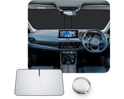 CDEFG Zonwering, compatibel met Nissan X-Trail T33 2022-2025 2026, zonnescherm, afdekking, voorruit, parasol, voorruit, auto, zonneklep, accessoires