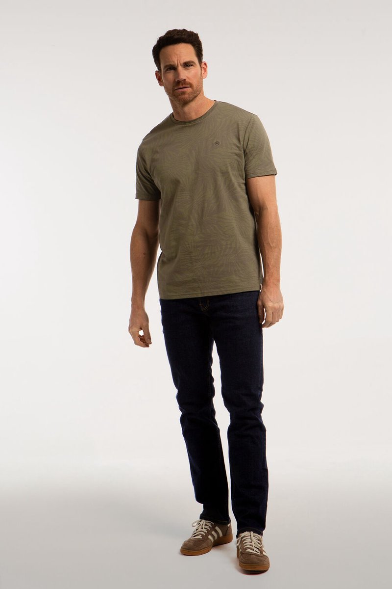 Pilot Heren T-shirt Groen - Maat XL