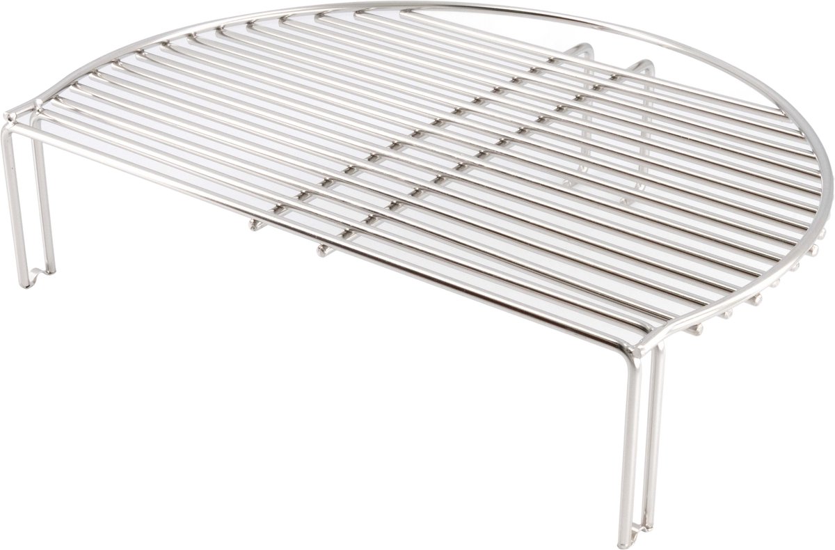 Grizzly Grills Grill Elevator Large – Grillverhoger voor Kamado BBQ – 60% Extra Grilloppervlak – 39 x 33 x 13 cm