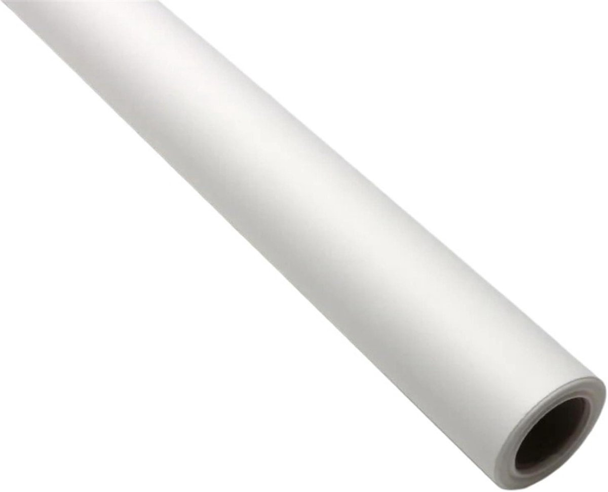 Kraftpapier Rol - Verpakking Decoratie - Cadeaus Inpakken - Veelzijdig Bruin Papier - 38cm x 6m - Wit