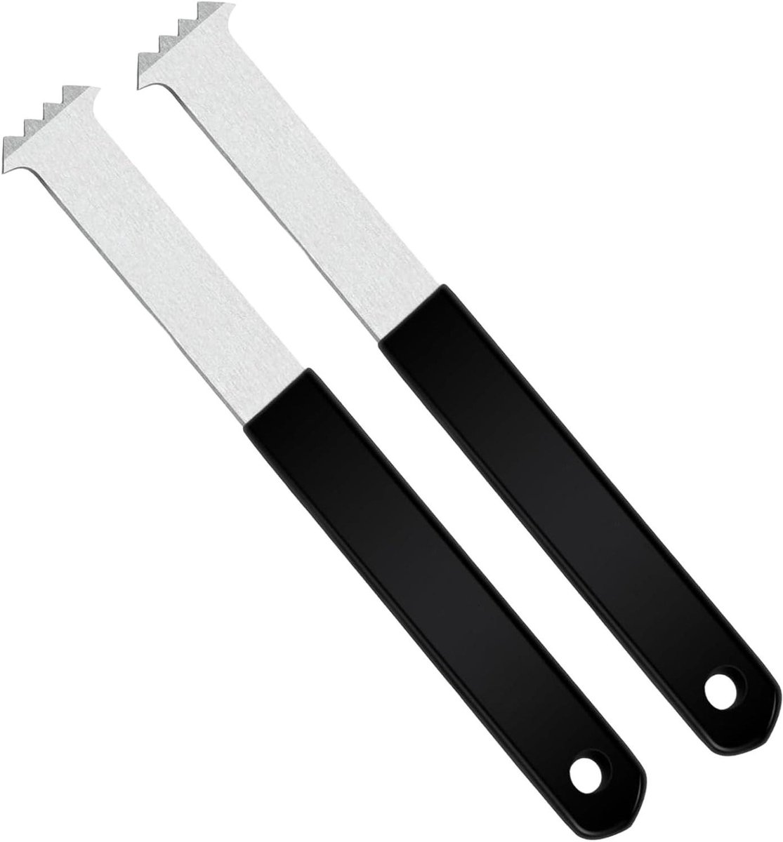 Afwerkingsgereedschap Staal - Terrasvervanger Voegenvuller - Terras Onderhoud - Ergonomische Antislip Grip - 22.5 cm - Zilverkleurig