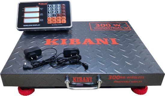 Kibani Draadloze Platformweegschaal