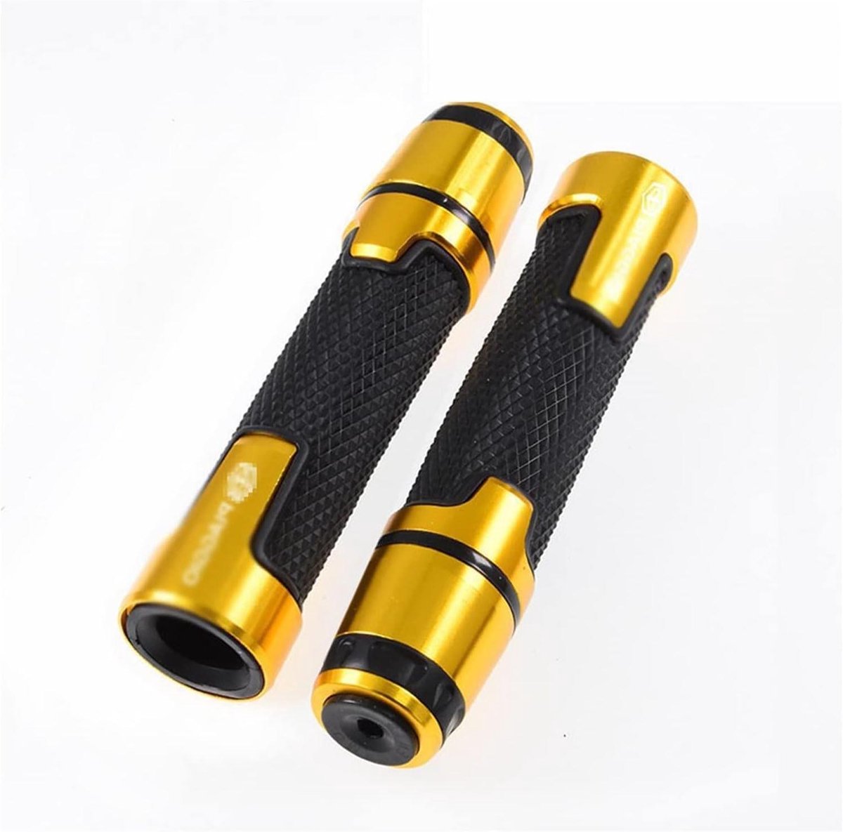 Motorfiets Handvatten - Handgrepen Stuur - Comfortabel Rijden - Antislip Rubber - 7/8 Inch - Zwart
