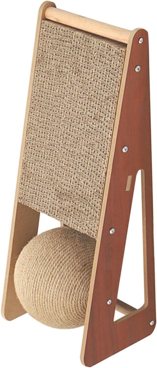 Kattenkrabbal - Krabpaal Krabplank - Meubels Beschermen - Natuurlijke Materialen - 40 x 16 x 12 cm - Niet gespecificeerd