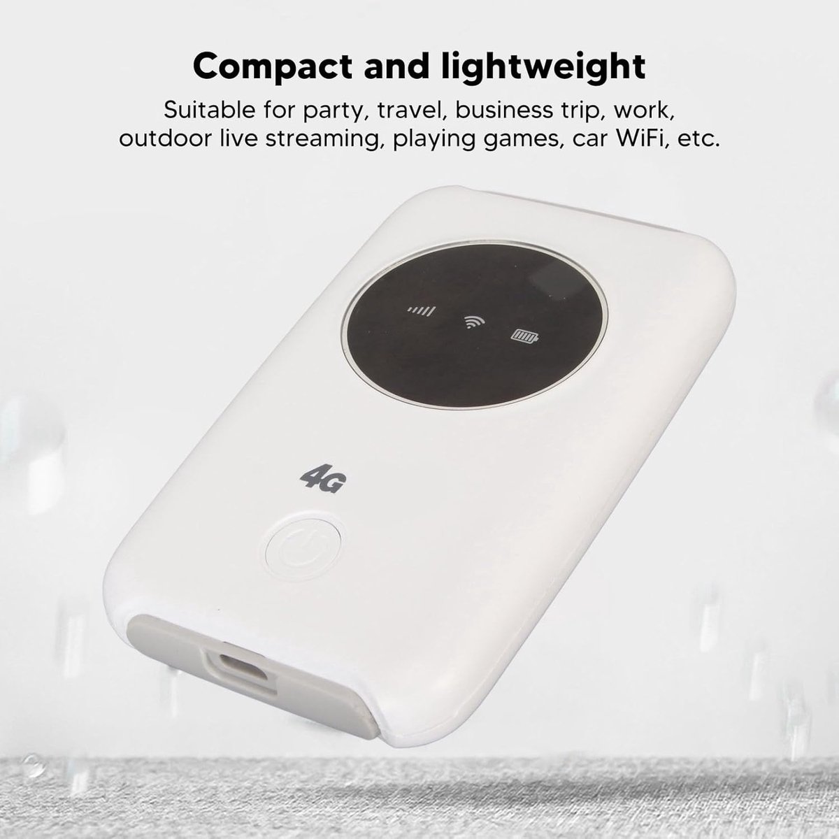 Kivora Draagbare 4G-USB-modem Mobiele Hotspot met Simkaartslot - afbeelding 3