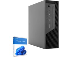 Sedatech Mini-PC Werkstation ITX • AMD Ryzen 7 8700G 8x 4.2GHz • 32Gb DDR5 • 2Tb SSD M.2 • DVD-RW • WiFi • Bluetooth, USB C • CardReader • Windows 11 • Desktop computer