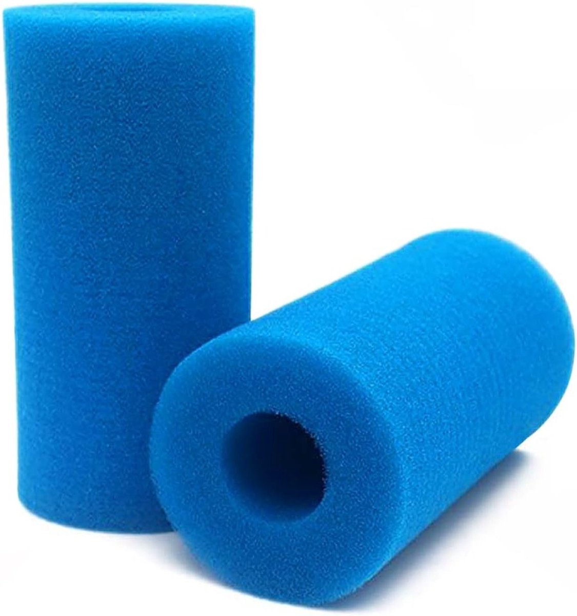 Set van 2 Wasbare en Herbruikbare Zwembadfilters Type A, Filter Spons voor Aquarium en Voorfilter