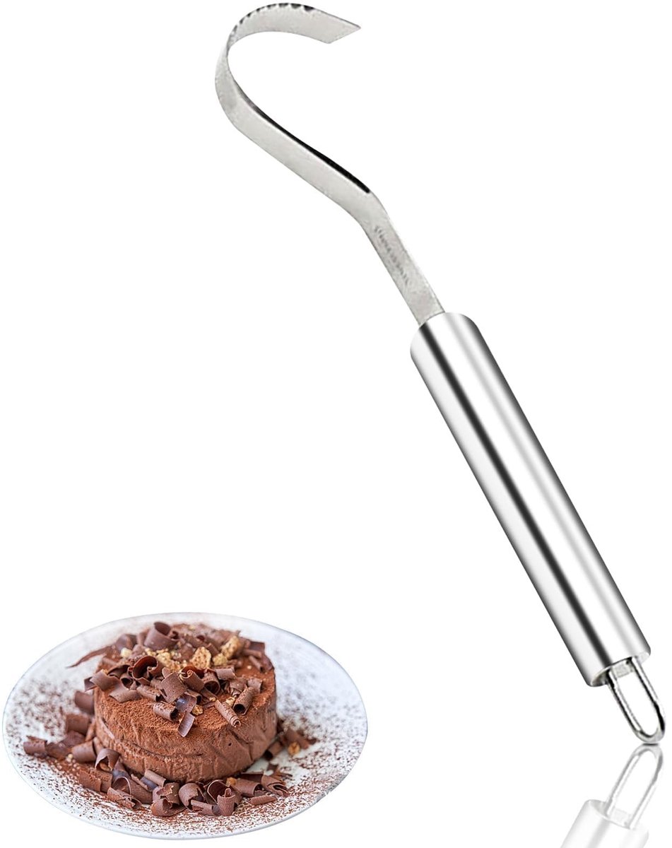 ZEYNOMAX - Boter Mes - Chocolade Kaas Boter Scheerapparaat - Boter Krultang Mes - Handig voor taartdecoraties - Geschikt voor volw...