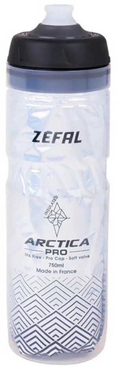 Zefal Arctica 75 Bidon - 750 ml - Temperatuur Vasthoudend - Polypropyleen - BPA Vrij - Zwart/Zilver — afbeelding 2