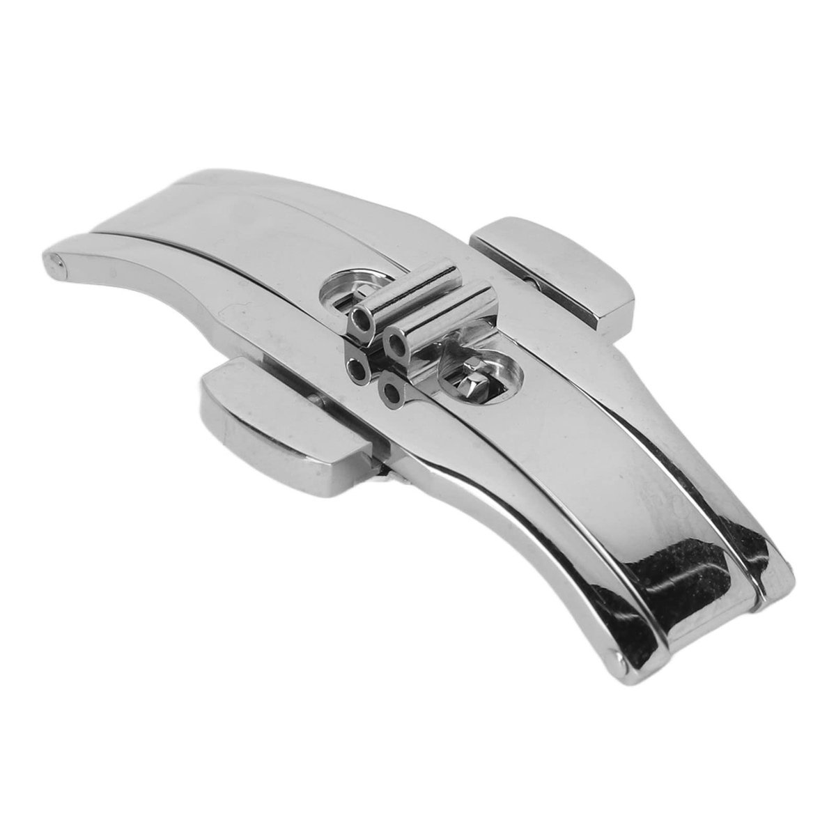 Dailygoods- Vlindersluiting Roestvrij staal - Universele Sluiting - Delicate Horloge - Vervangingssluiting - Schokbestendig - Duurzaam - Horlogesluiting