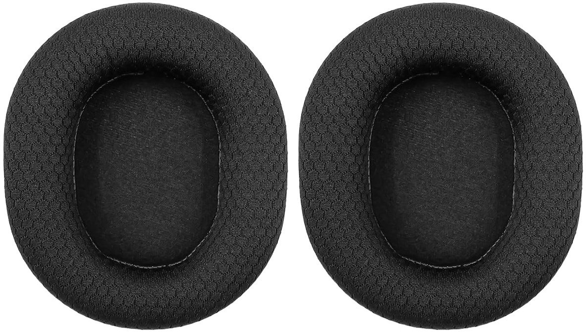 Dailygoods - Vervangende Oorkussens - Hoofdtelefoonafdekking - Zacht en flexibel - Zwart - Compatibel met SteelSeries Arctis - Ideaal voor gamers - Co...
