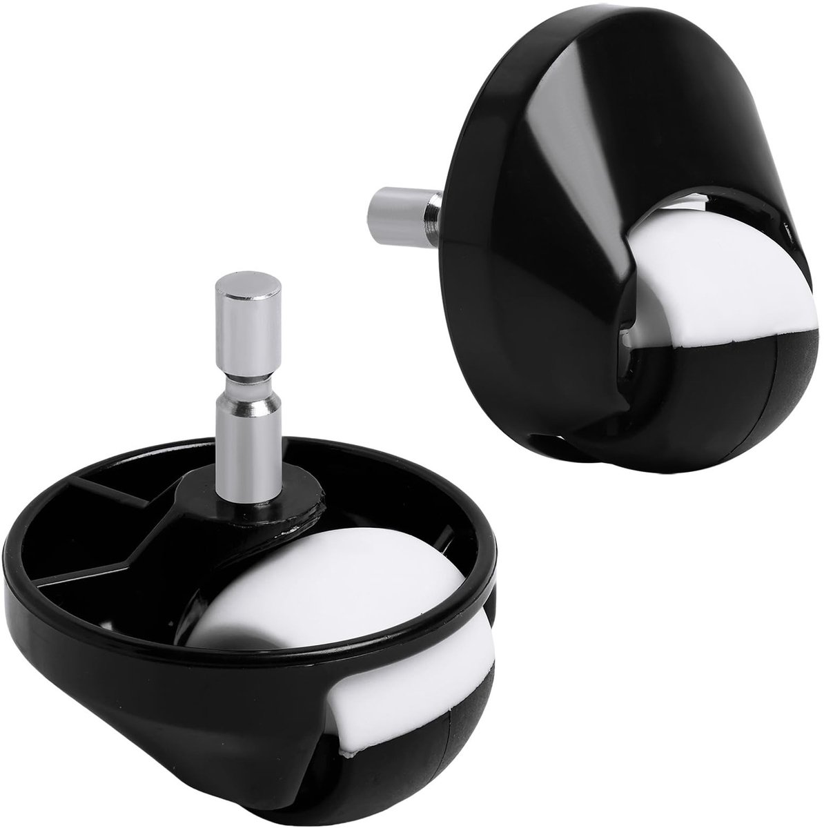 Dailygoods- Vervangende Wielen - 2 Stuks - Compatibel met Stofzuigerrobots - Universaal Wiel - Duurzaam - Eenvoudige Installatie - Stofzuigerwielen