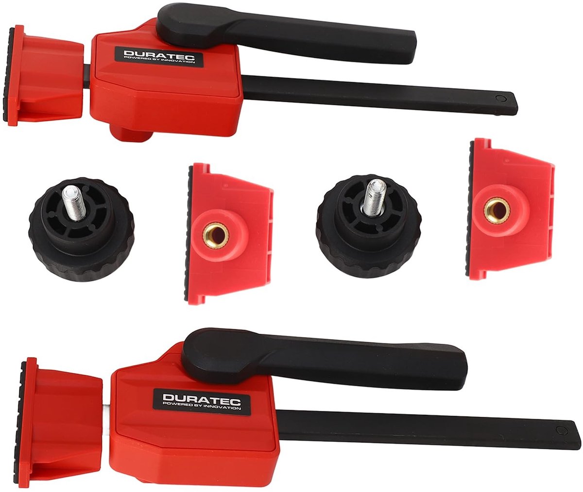 Dailygoods- Bankhond Klem - 2 Stuks - Verstelbare Beugel - Houtbewerking - Duurzaam Materiaal - Klemkracht >70 kg - Werkbankklem