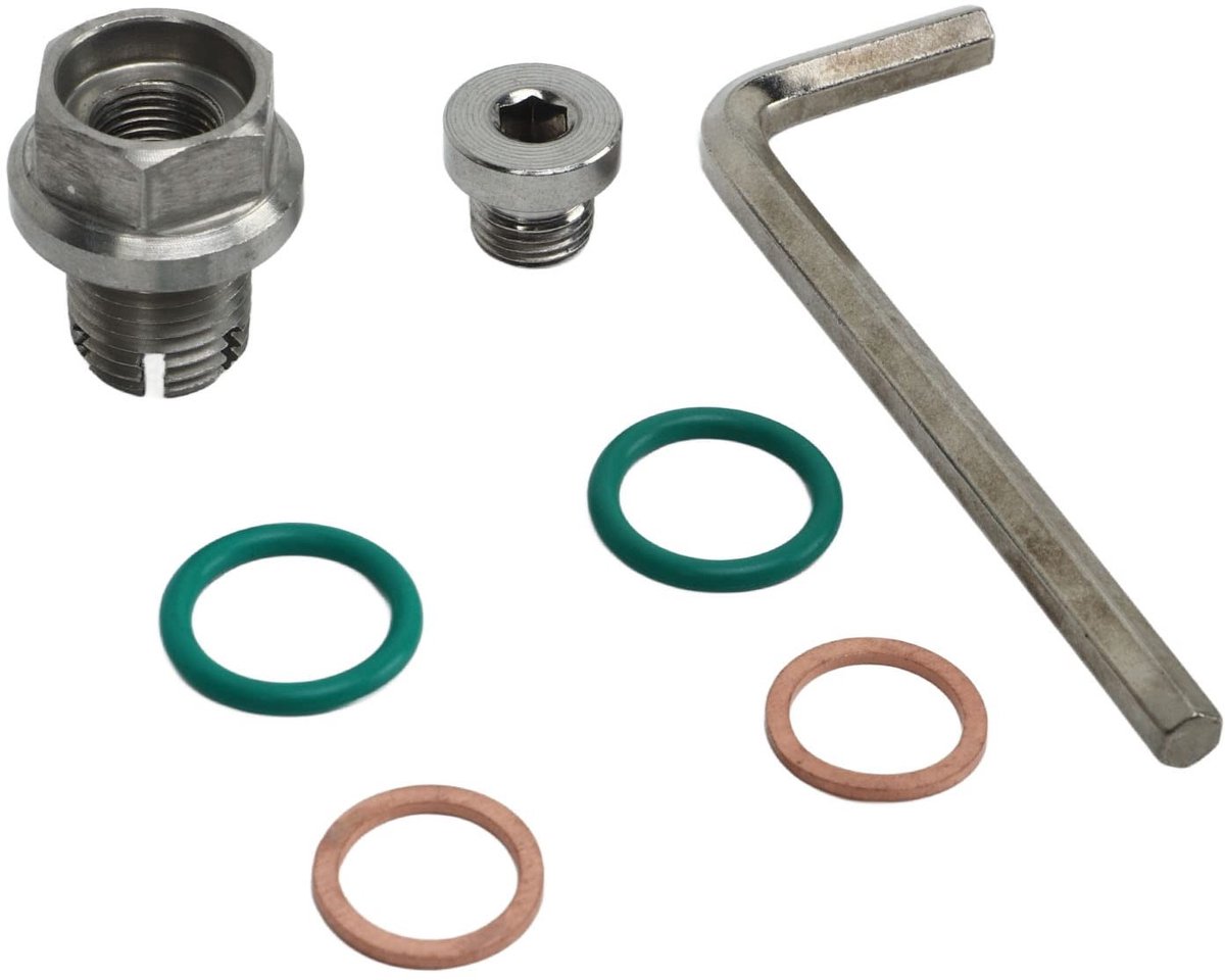 Dailygoods- Schroefdraadreparatieset Lange Levensduur - Oliepanschroef - Aftapplug - Auto - Lekvrij - Hoogwaardige Kwaliteit - Draadreparatieset